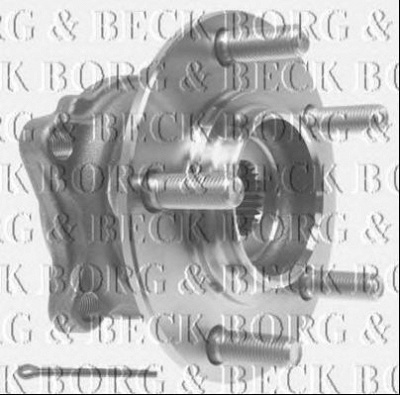 BORG & BECK bwk1146 -  Комплект подшипника ступицы колеса